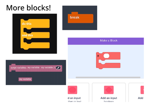 New Scratch Block Ideas