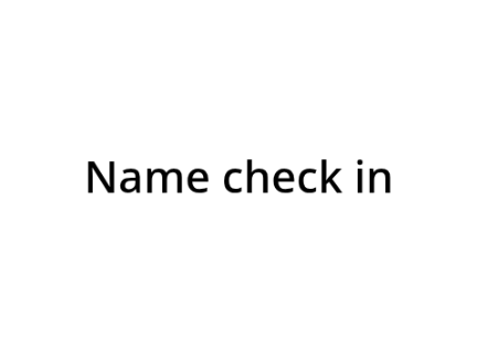 Name Check remix