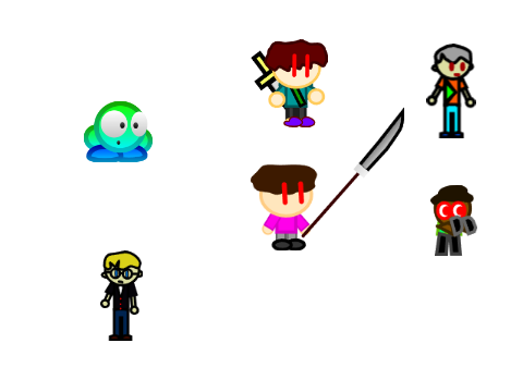 Not Ness's Units and Enemies