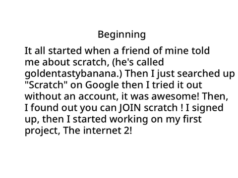 To scratch…