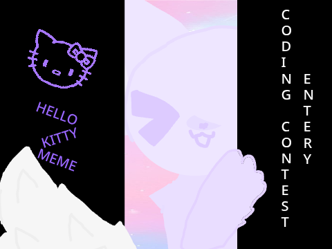 HELLO KITTY MEME {coding contest entry}
