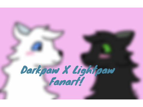 Bound Darkpaw x Lightpaw Fanart!