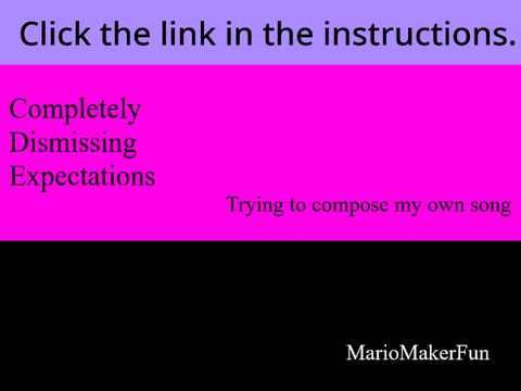 Trying to compose my own song