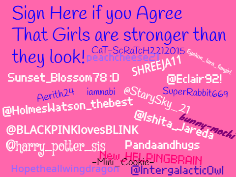 Girls are stronger than they Look! remix remix remix