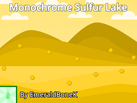 Monochrome Sulfur Lake - A Parallax