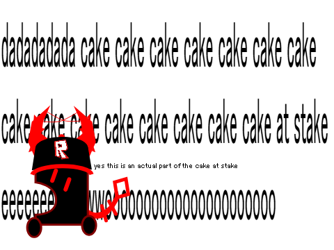 BFWR:R 2A extra challenge but its dadadada cake cake cake cake cake cake at stake
