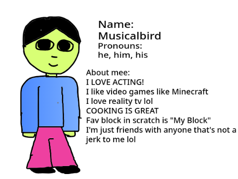 The profile of Musicalbird!