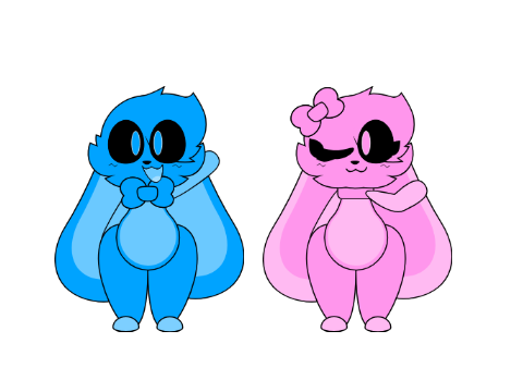 Dazzle (Voidbun!Stepanek) and Glamour (VoidBun!Starry) V2