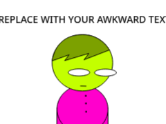 Awkward - meme template