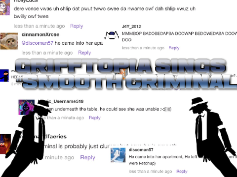 Grifftopia Sings “Smooth Criminal” #grifftopia