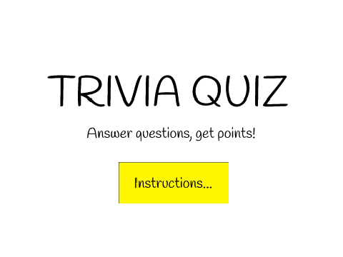 Trivia game