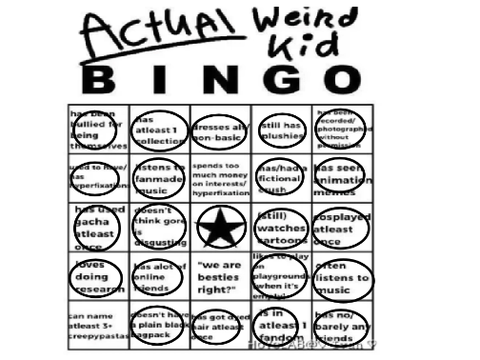 weird kid bingo remix