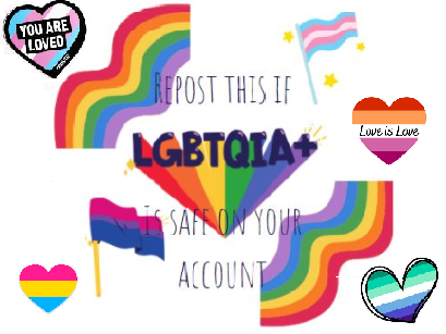 ✧Repost this if LGBTQIA+ is safe on your account remix✧  remix remix remix remix remix remix … remix
