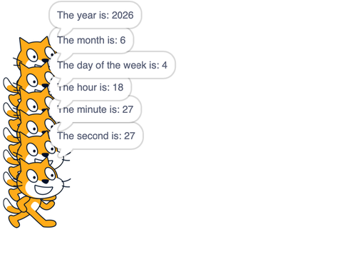 THE TOTALLY COOL SCRATCH CLOCK