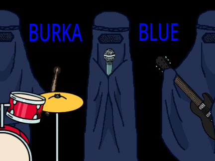 Burka blue