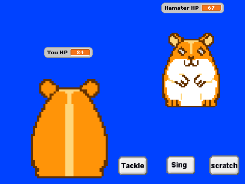 hamster fight