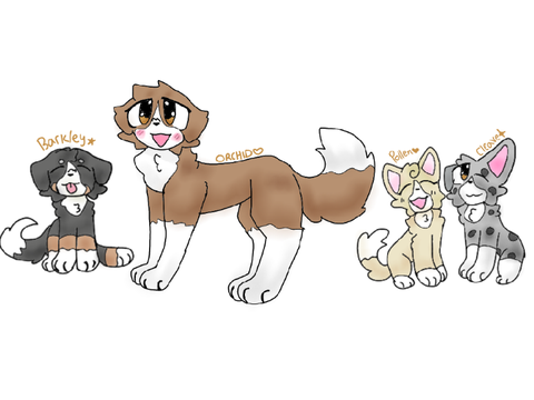 Art Dump - DOGS & DRAGONS