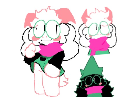 what if ralsei was...LOW QUALITY???