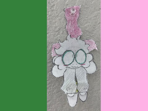 Ralsei paper pal!