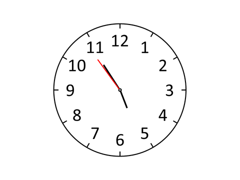Live clock test