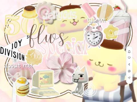 ♡┆50 flws special | about me !