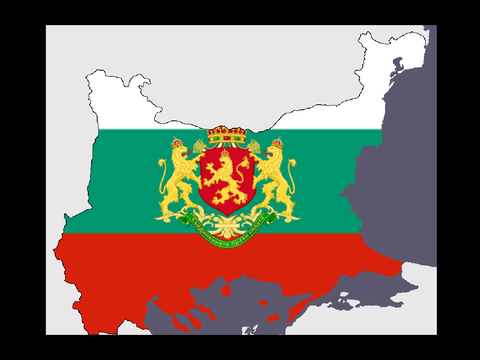 Map of Bulgarian Irredentism