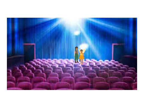 Elf and Fairy go to the movies