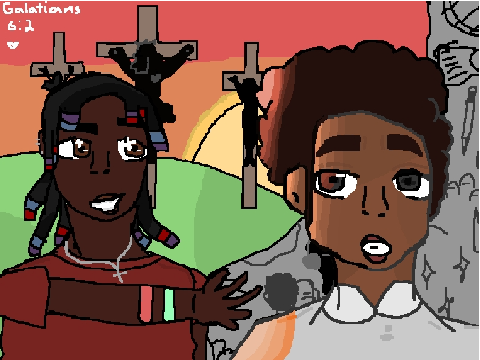 Peacemaker/ Christian Art Entry // school thingy