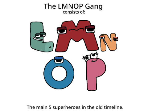 Every team/group in my German Alphabet/Number Lore