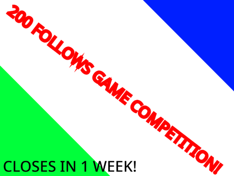 ENTRIES CLOSE IN 1 WEEK!