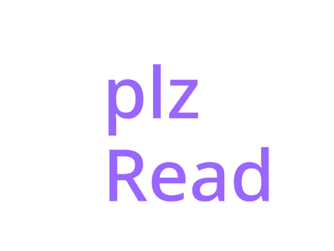 yo can u plz read