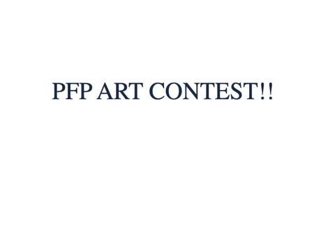 pfp art contest