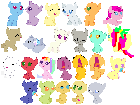 Add you as a filly/babie pony (mlp) remix