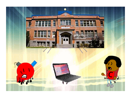 OH NO THEY'RE TAKING MY CHROMEBOOK AWAY!!!!!