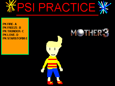 Mother 3 - PSI Techniques