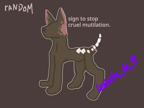 sign to Stop the Crop! remix