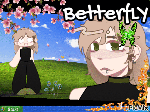 Butterfly meme. Collab :>