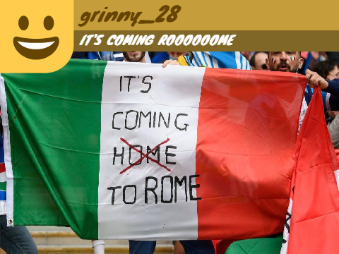 IT'S COMING ROOOOOOME