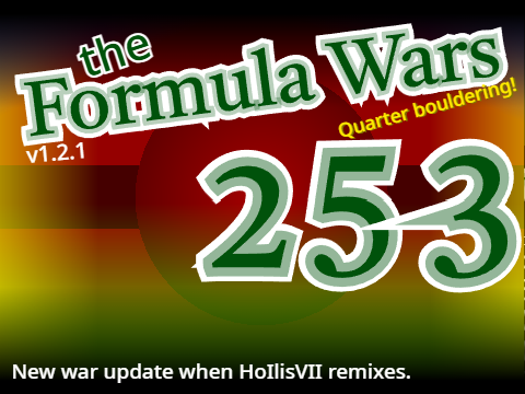 {the Formula Wars // 253} stop deleting my music
