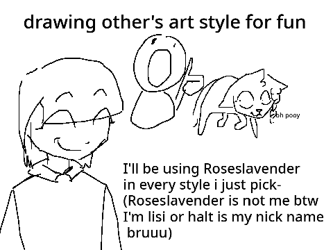 drawing other's art style for fun