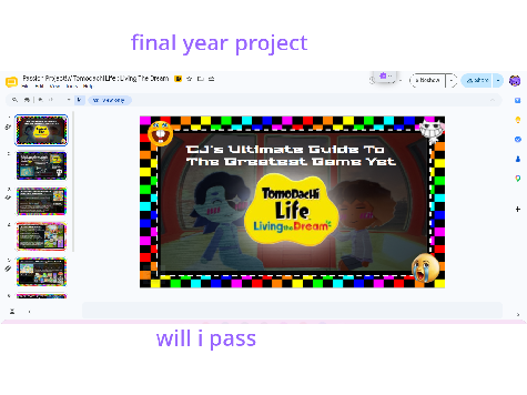 Another project but its in uh ELA 