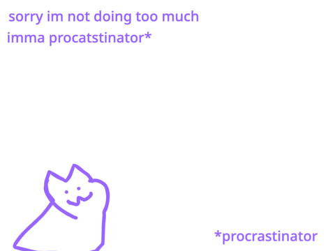 regarding my inactivity