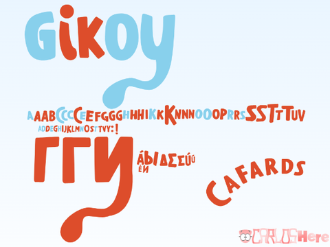 Oggy: The Next Generation Font [241]