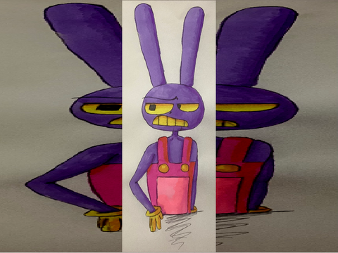 First Alcohol Marker Drawing :]