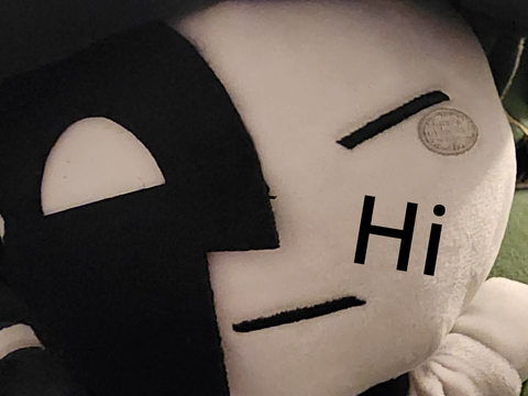 He's here