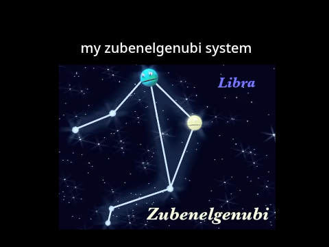 my zubenelgenubi system