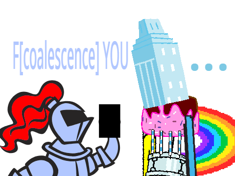 Why you so friggin tall coalescence