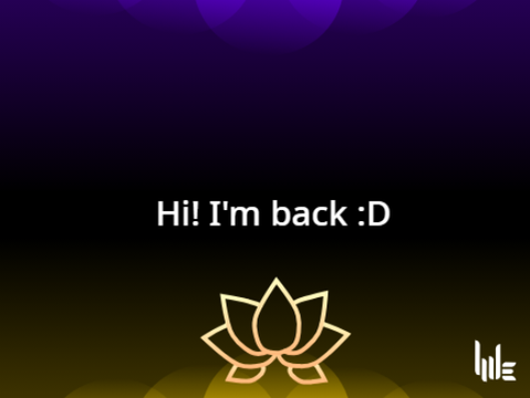 Hi! i'm back :D