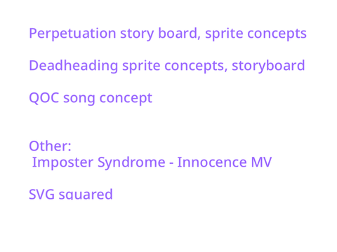 Scrapped / cancelled stuff
