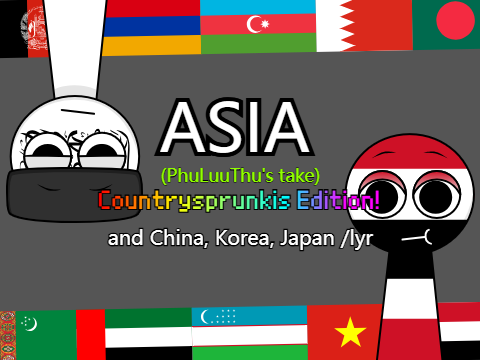 flag band: Asia - Countrysprunkis Edition!